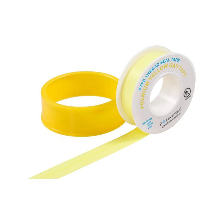 Yellow PTFE Tape for Gas