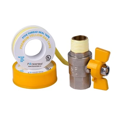 Yellow Gas Rated Teflon Tape